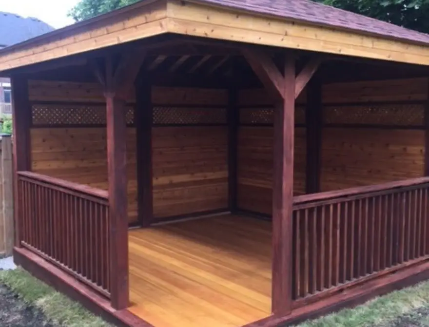 Pergola Builder Toronto pergola renovation and maintenance for a backyard outdoor living space